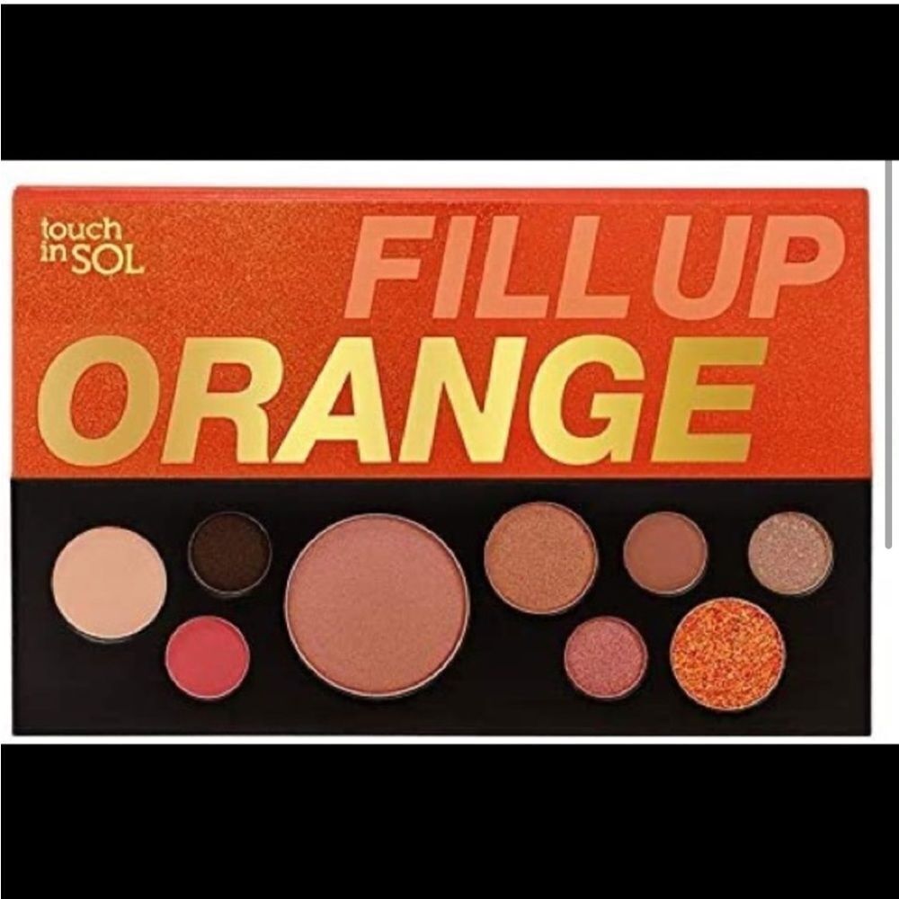 Touch In Sol- Fill Up Orange Eyeshadow Palette